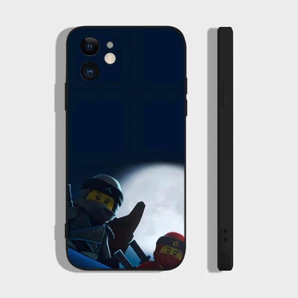 Anime N-NinjagoS Cool L-LEGOS Phone Case For iPhone 16 15 14 13 12 11 Plus Pro Max XR XS X 7 8 SE Mini Silicone Soft