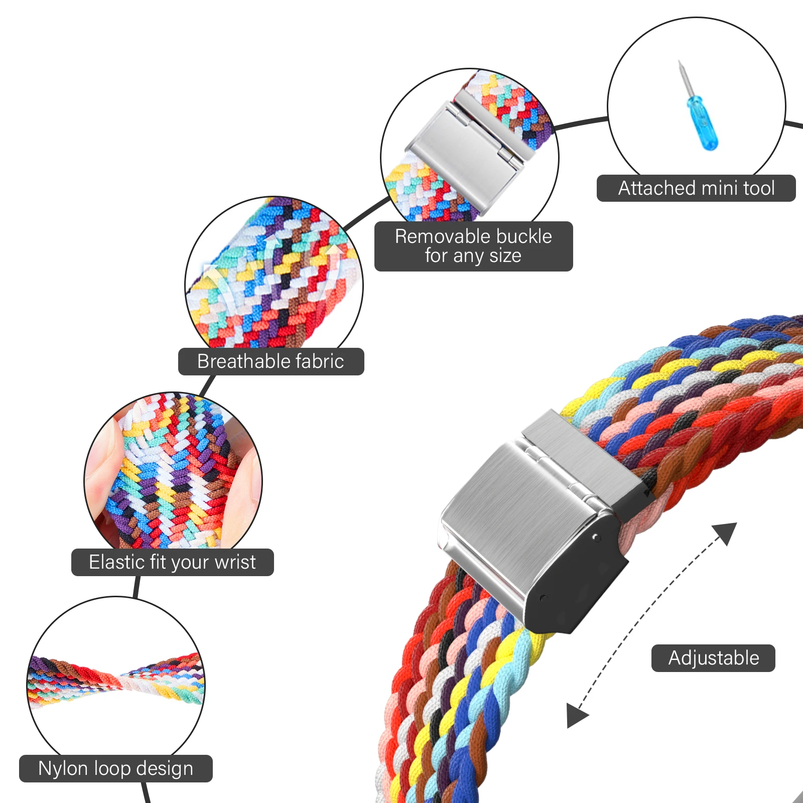 Силиконовый ремешок для Apple watch