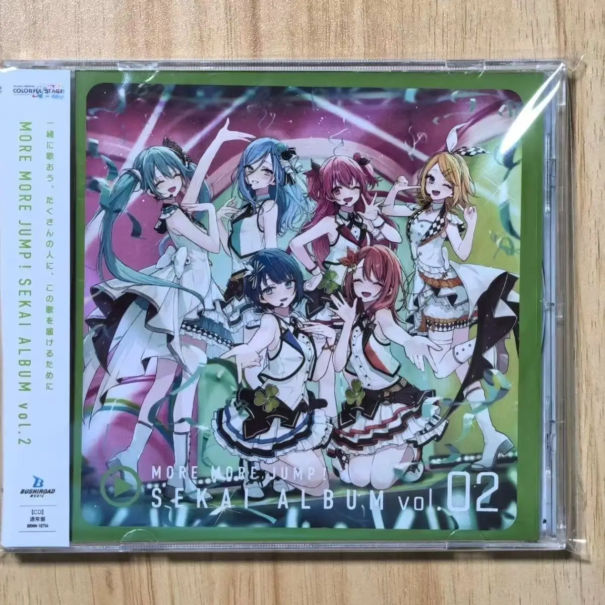 Фото Игровой проект Sekai Colorful Stage feat Hatsune Miku MORE MORE JUMP Музыкальный CD SEKAI ALBUM vol2 Soundtrack Box Косплей Музыкальная запись №1