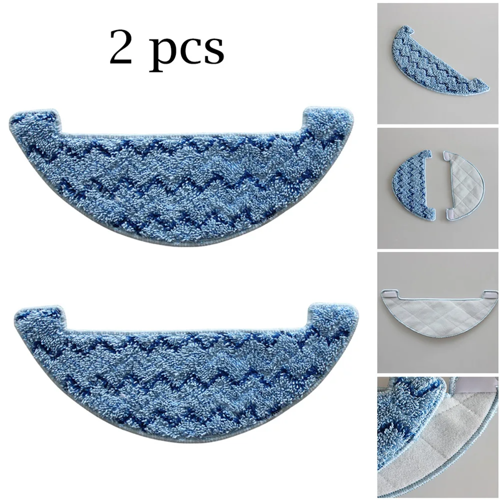 

Microfiber Washable Pads Mop Clothsfor ZACO A9s And A9s Pro Vacuum Robots 2 Pcs Household Supplies Vacuum Parts