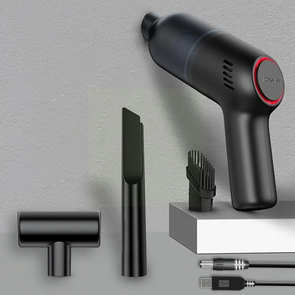 

Портативный беспроводной автомобильный мини-пылесос 4500 па, беспроводной ручной автомобильный пылесос для собак, присоска для волос, пылесо...