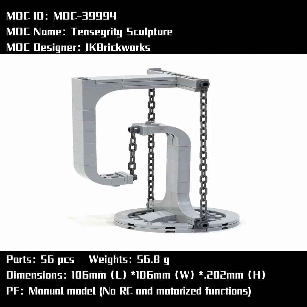 

Строительный блок с антигравитационной поддержкой технологии электронного рисования, 56 шт.