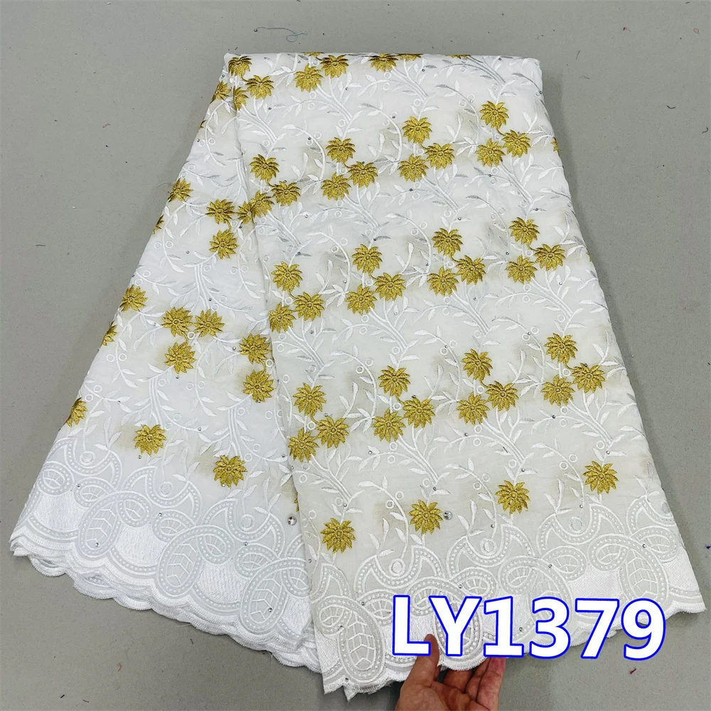 Африканская гипюровая кружевная ткань с бархатом 2022 Высококачественная
