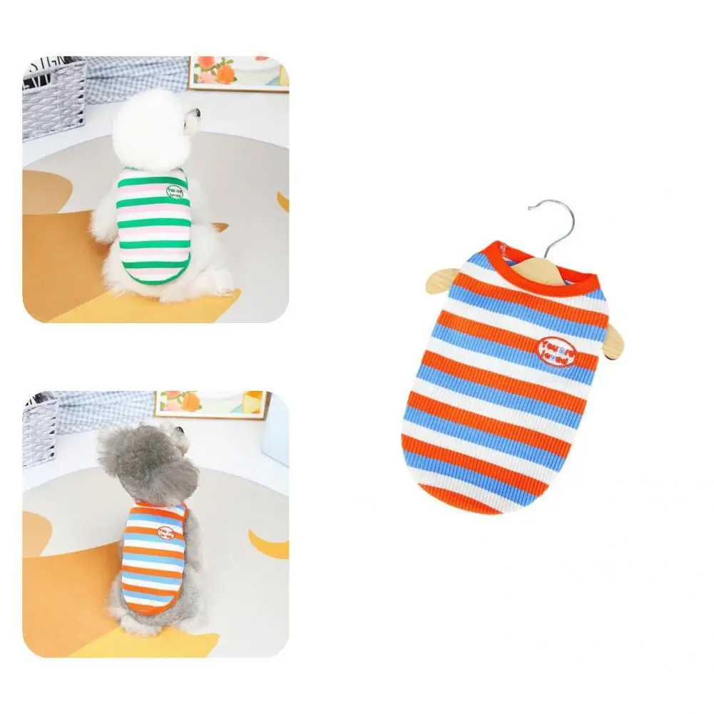 

Outfit Cozy Summer Pet Two-legged Clothes Pullover Pet Vest Washable Puppy Costume