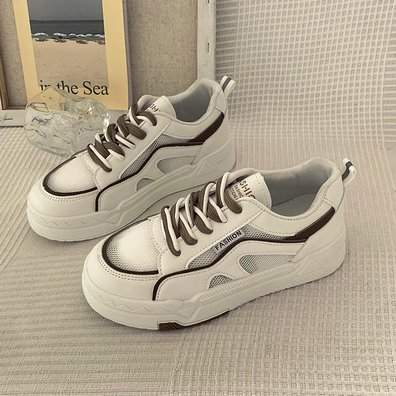 Женская обувь 224 новые летние сетчатые туфли с дышащей сеткой студенческие для