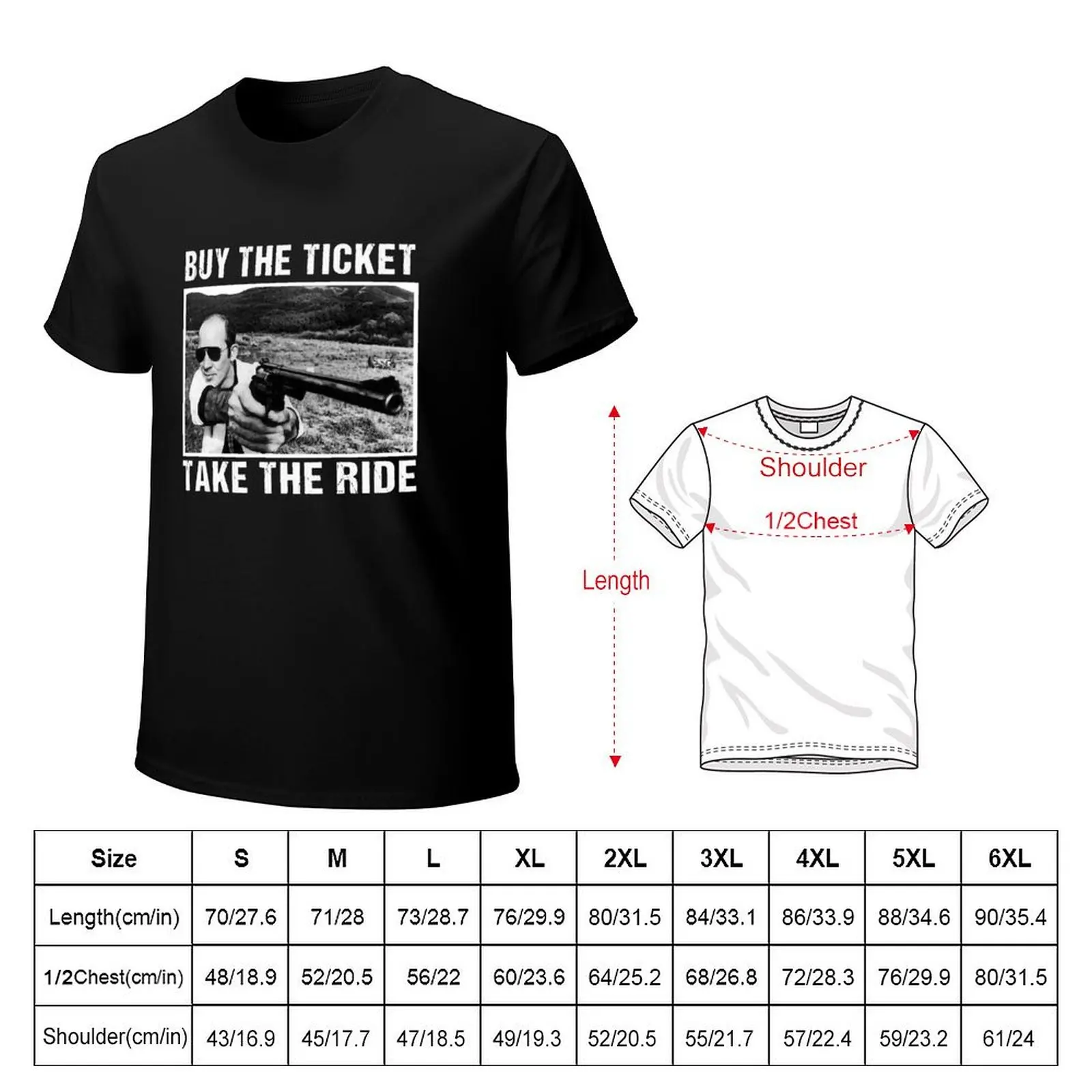 Фото Купите футболку Hunter S Art Thompson Sling Gifts для активного отдыха и спорта. №2
