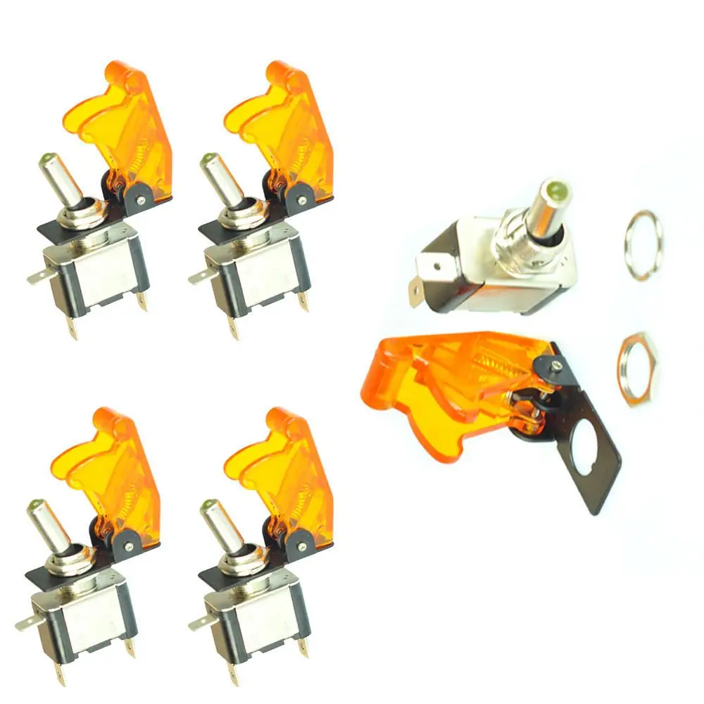 EE support 5 шт. светодиодный переключатель SPST вкл/выкл автостайлинг 12 В 20 А |