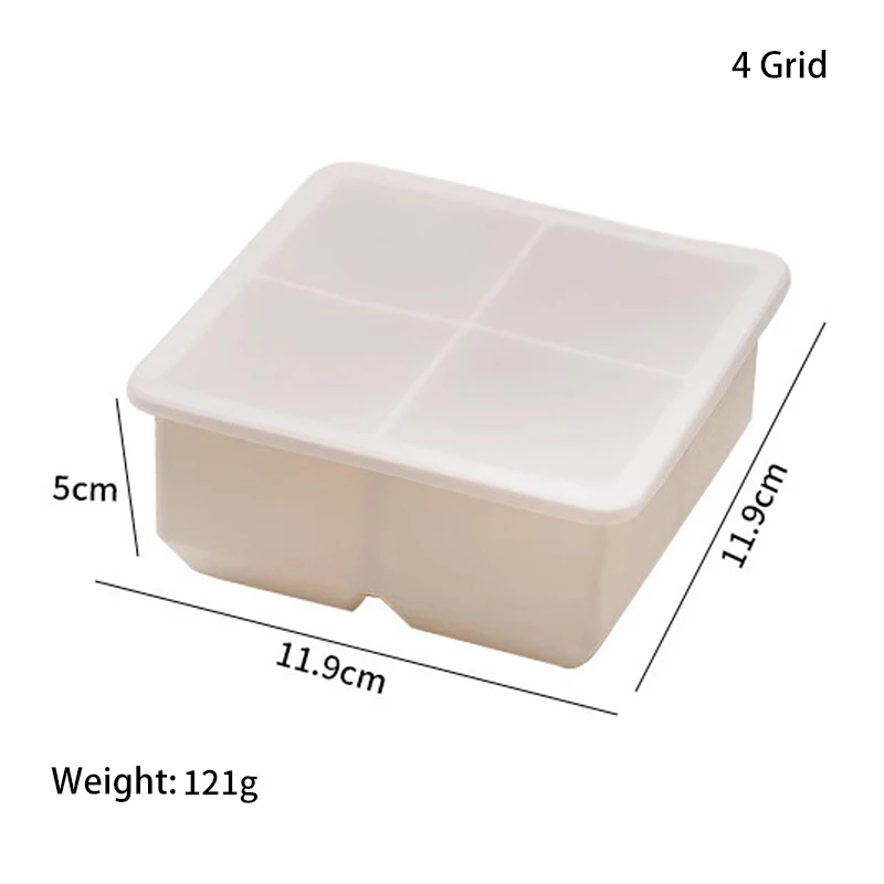 

Силиконовая форма для льда Large Grid Ice Cube Tray