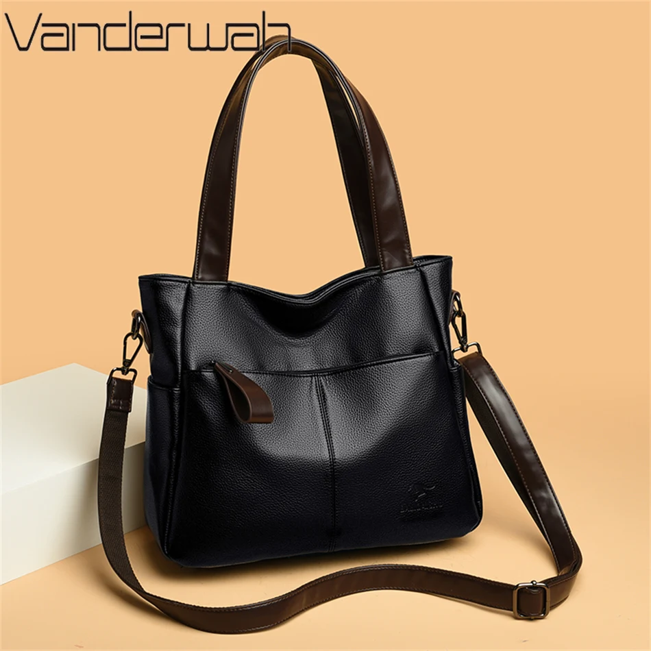 

Luxury Designer Ladies Handbags Women's Quality Leather Top Hand Bags Female Shoulder Crossbody Tote Shopper Bolsa Feminina Sac