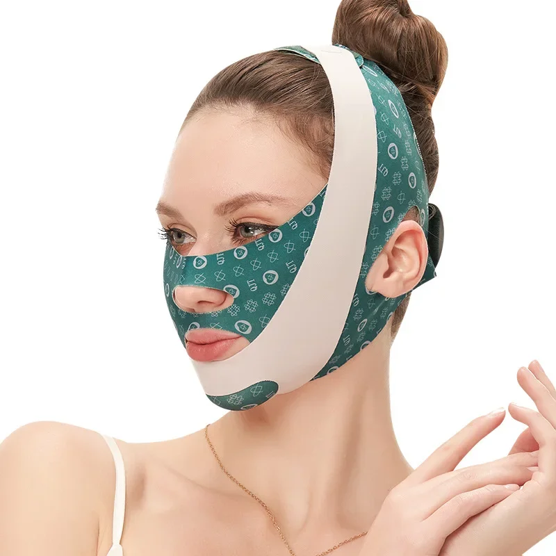 

Adjustable V Face Bandage Lift Up Belt Reduce Double Chin Face Sculpting Sleeping Mask Facial Skin Care Tool Face Lifting Tapes