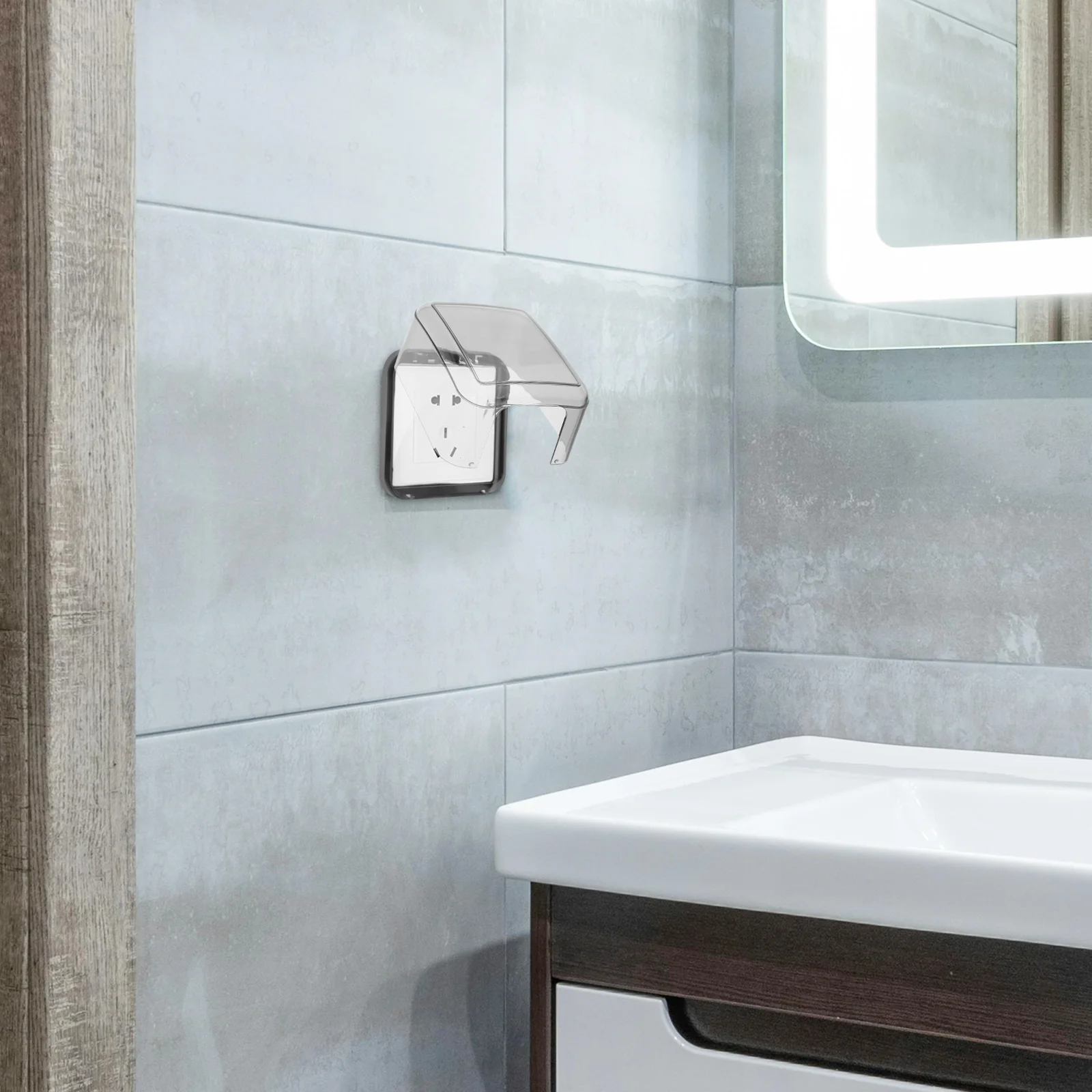 Водонепроницаемая розетка электрические розетки защитная крышка