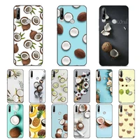 babaite fruit coconut phone case for huawei y 6 9 7 5 8s prime 2019 2018 enjoy 7 plus