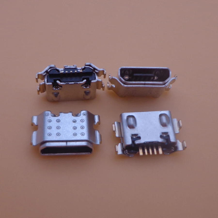 Оригинальный разъем для зарядки Micro USB Dock Jack (10-100 шт.) для Xiaomi Redmi 9A, 9C, Pocophone POCO C3, порт зарядки, разъем для подключения.