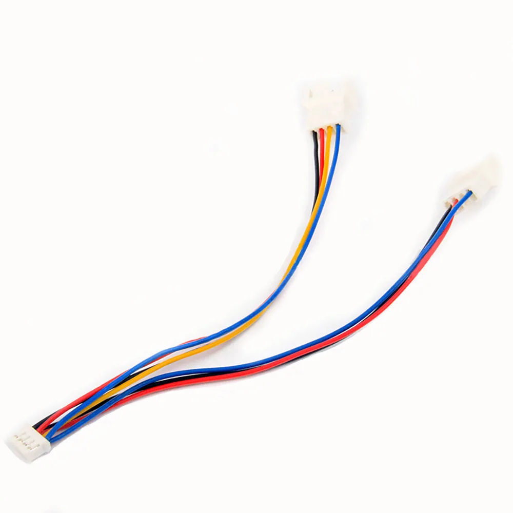 

1pcs/pack GPU ph2.0 4pin female to dual 3pin/4pin chassis PWM fan cable graphics card to fan cable adapter 26AWG 15cm