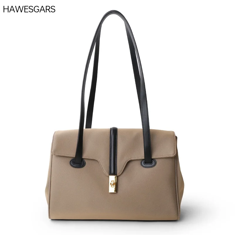 

Новая женская нейлоновая вместительная сумка-мессенджер hawescigar через плечо в стиле ретро, простая сумка-тоут для поездок