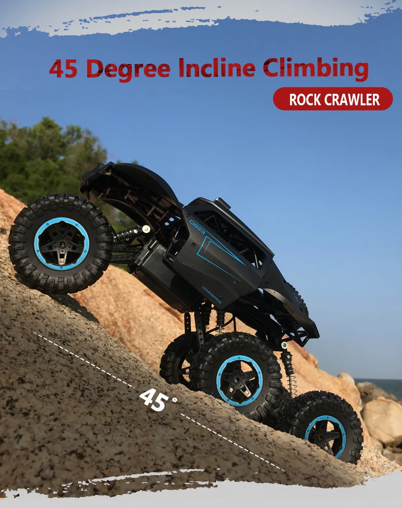 Радиоуправляемый автомобиль масштаб 1/12 ползающий с дистанционным управлением 2 4