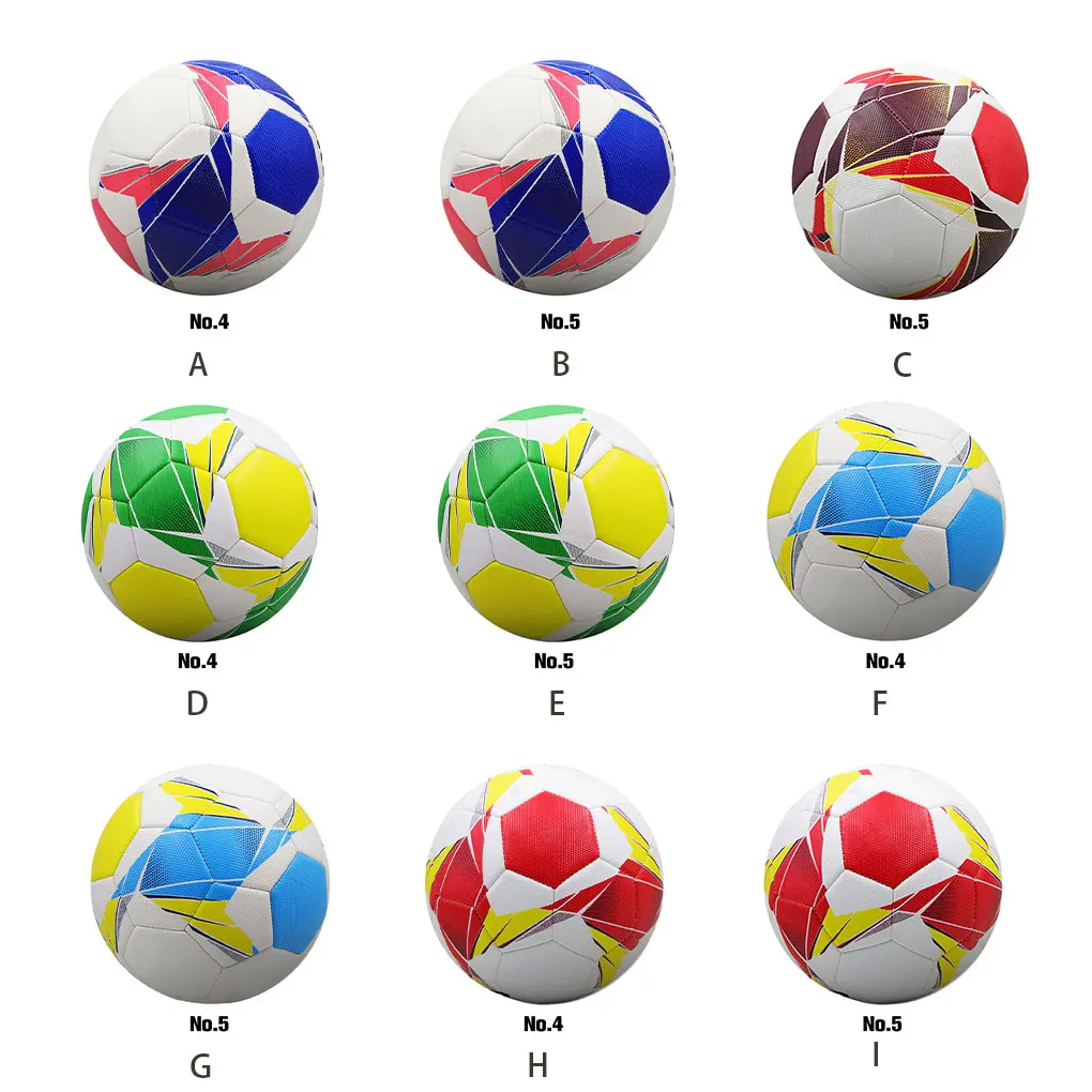 

PVC Portable Soccer Ball For Fun And Competitive Matches Teamwork Durable Football Goal Soccer Balls Ball Soccer green No 5