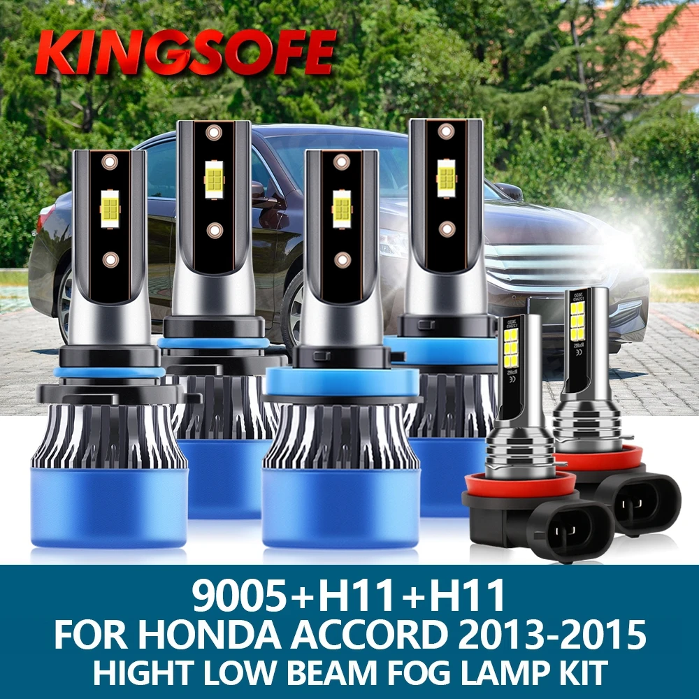 

6 шт., автомобисветильник светодиодные фары 9005 HB3 H11 110 лм 2013 Вт