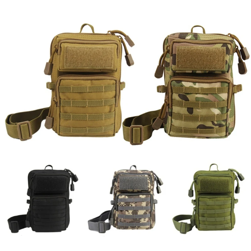 

Tactical Molle Pouch Belt Waist Pack Bag Small Pocket Hunting Running Pouch Camping Bags Cell Phone Wallet