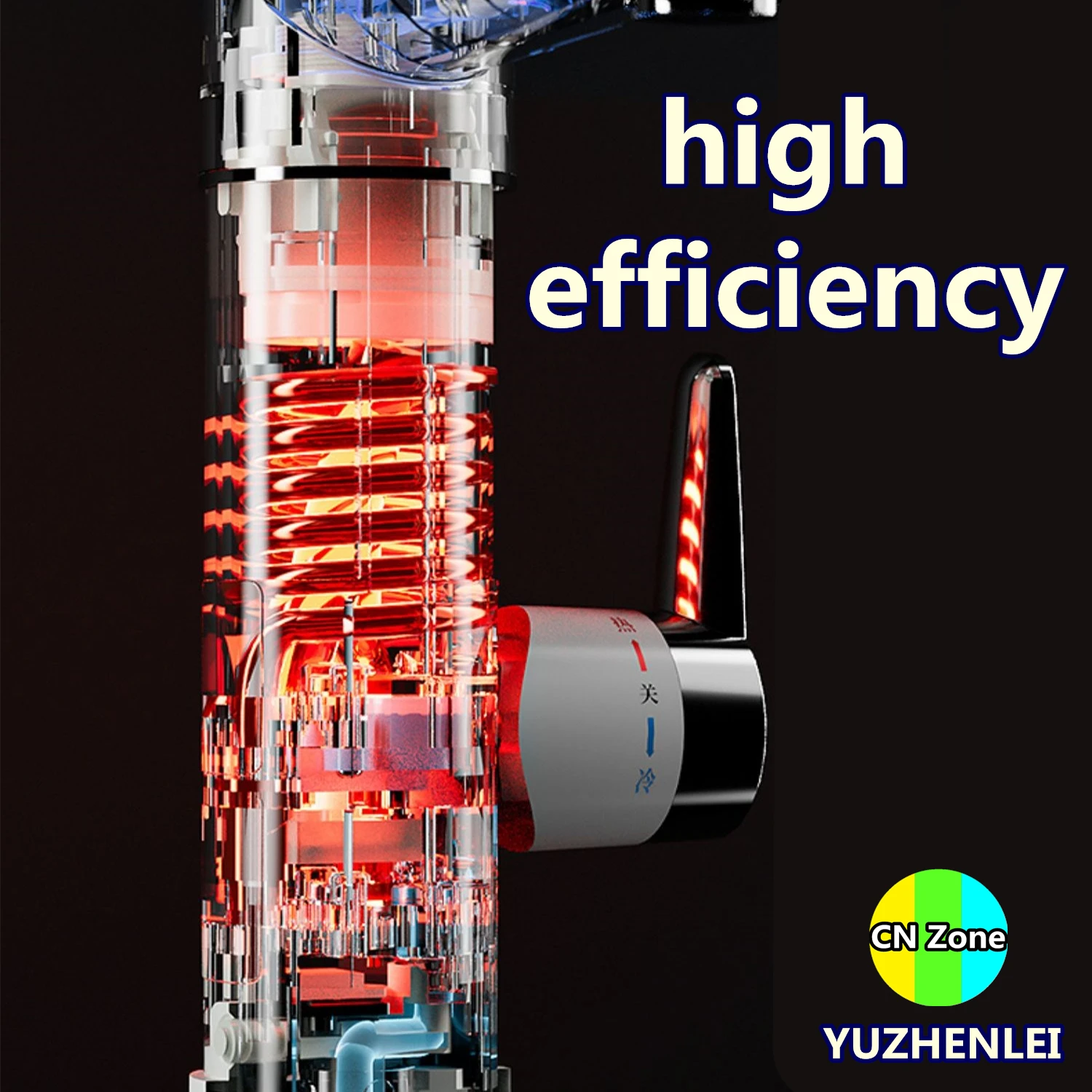 Рисунок 3 - Электрический смеситель из нержавеющей стали