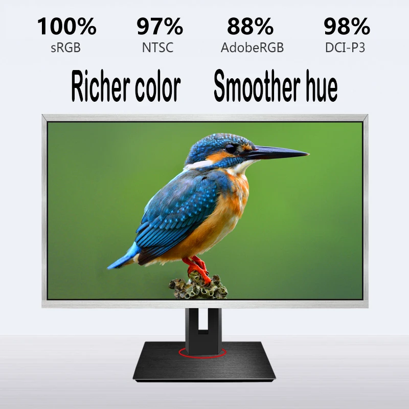 120 Гц 27-дюймовый ЖК-дисплей с изогнутым HD-дисплеем вращающийся дисплей подсветкой