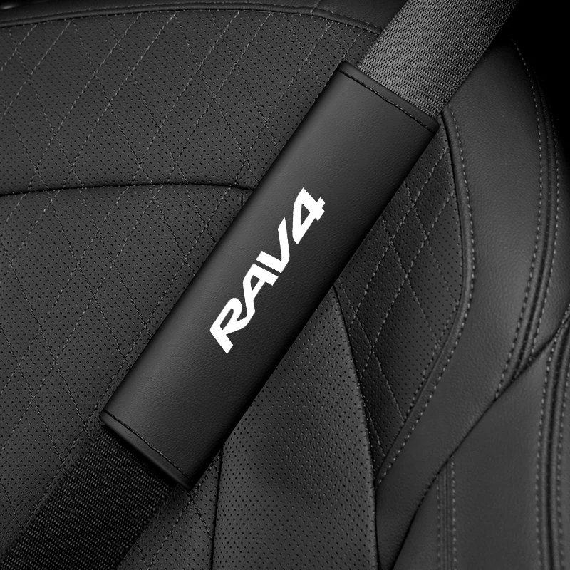 

1 шт., кожаный чехол для автомобильного ремня безопасности Rav4 2022 2021 2020 2019