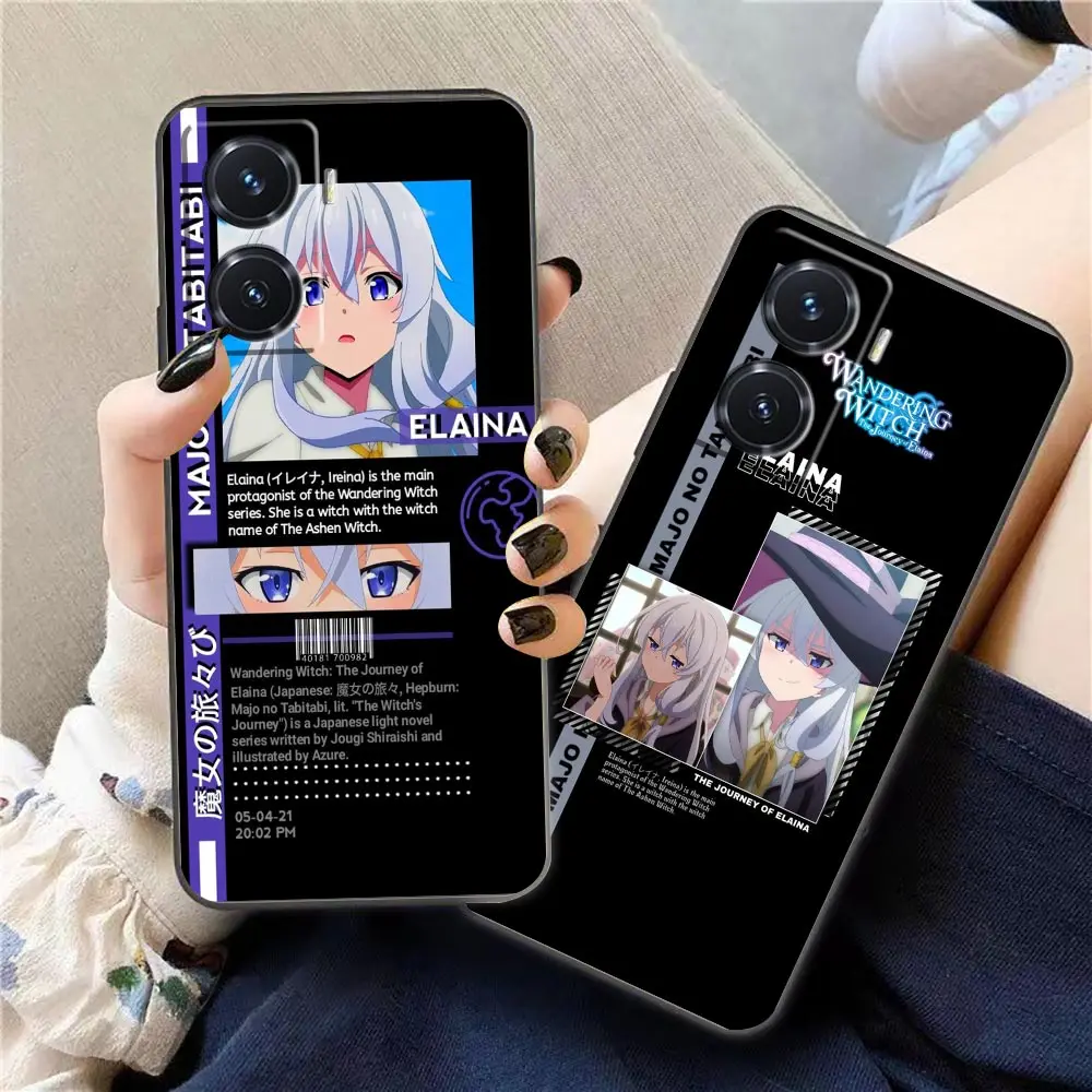 

Case For VIVO Y97 Y93 Y91 Y85 Y83 Y81 Y79 Y77 Y76 Y76S Y75 Y72 Y71 Y69 Y67 Y66 Y55 Y53 Pro 5G Case The Witch's Journey Elaina