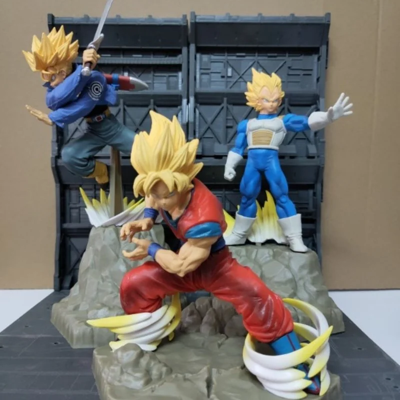

[Shop owner real shot] Seven Dragon Ball figure Sun Wukong Vegeta Trunks figure home decoration birthday gift