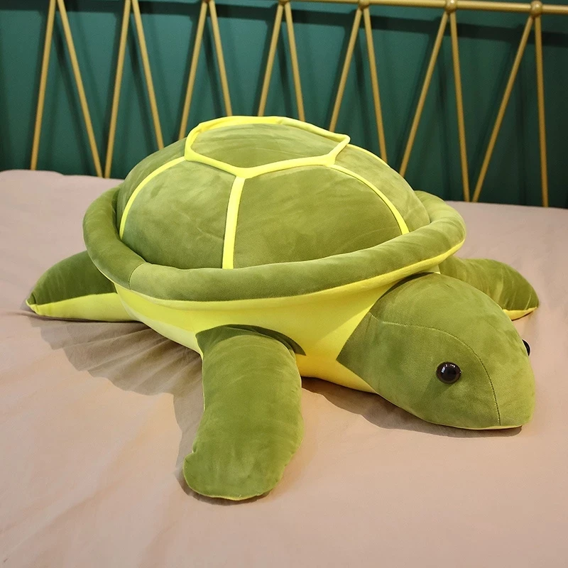 

35-80cm New Huggable Super Soft Lovely Ocean Sea Turtle Plush Toys Soft Tortoise Stuffed Animal Dolls Pillow Cushion Kids Gifts