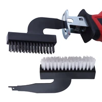 new electric cleaning wire brush kit saber saw reciprocating saw universal brush head cleaning paintrust removal grinding tool