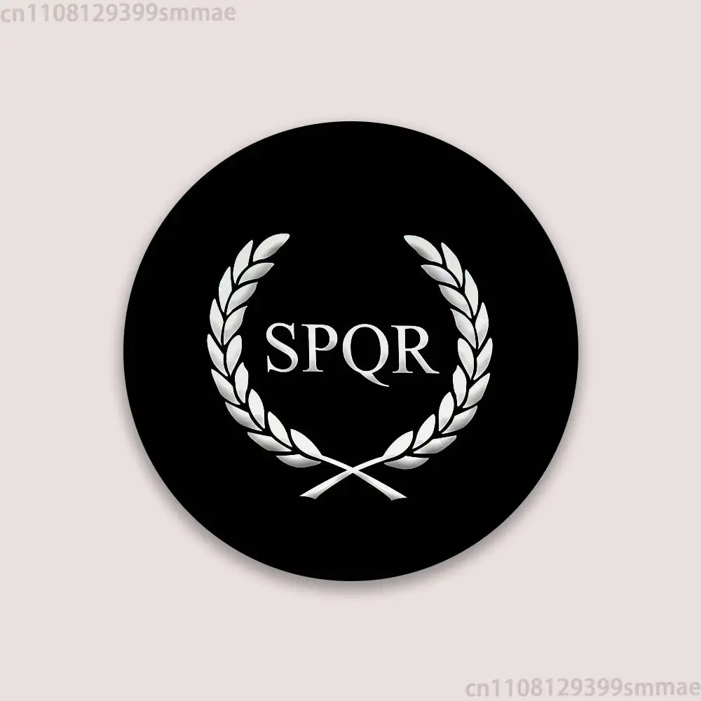 Фото Ретро Spqr булавки в стиле римской империи 58 мм, милый мультяшный значок, броши ручной работы для рюкзака, аксессуары, ювелирные изделия, подарки №5