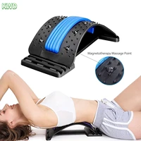 new back stretcher magnetotherapy massage tools stretch fitness lumbar support relaxation spine pain relief back fatigue