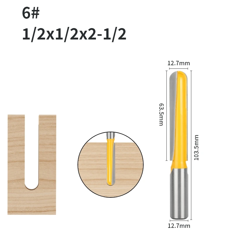 

YUSUN длинное лезвие с круглым носом, твердосплавные фрезы, деревообрабатывающие фрезы для дерева, торцевая фреза, концевая фреза, инструменты