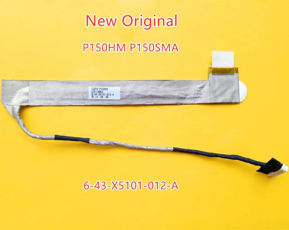 

Новый оригинальный ЖК-кабель lvds для CLEVO P150HM P150SMA ЖК-кабель 6-43-X5101-012-A 6-43-X5101-010