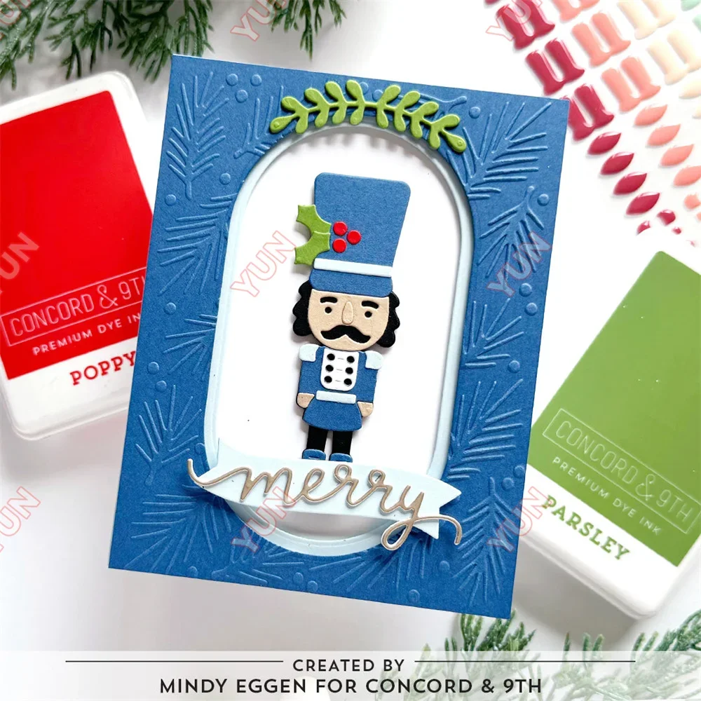 Новинка 2024 металлический штамповочный гайковерт Joy штампы трафареты домашний