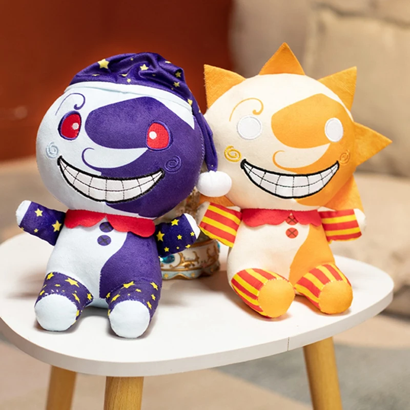 

25cm Cartoon Sun Clown Plush Toys Stuffed High Quality New Type Gifts For Kids Home Decro