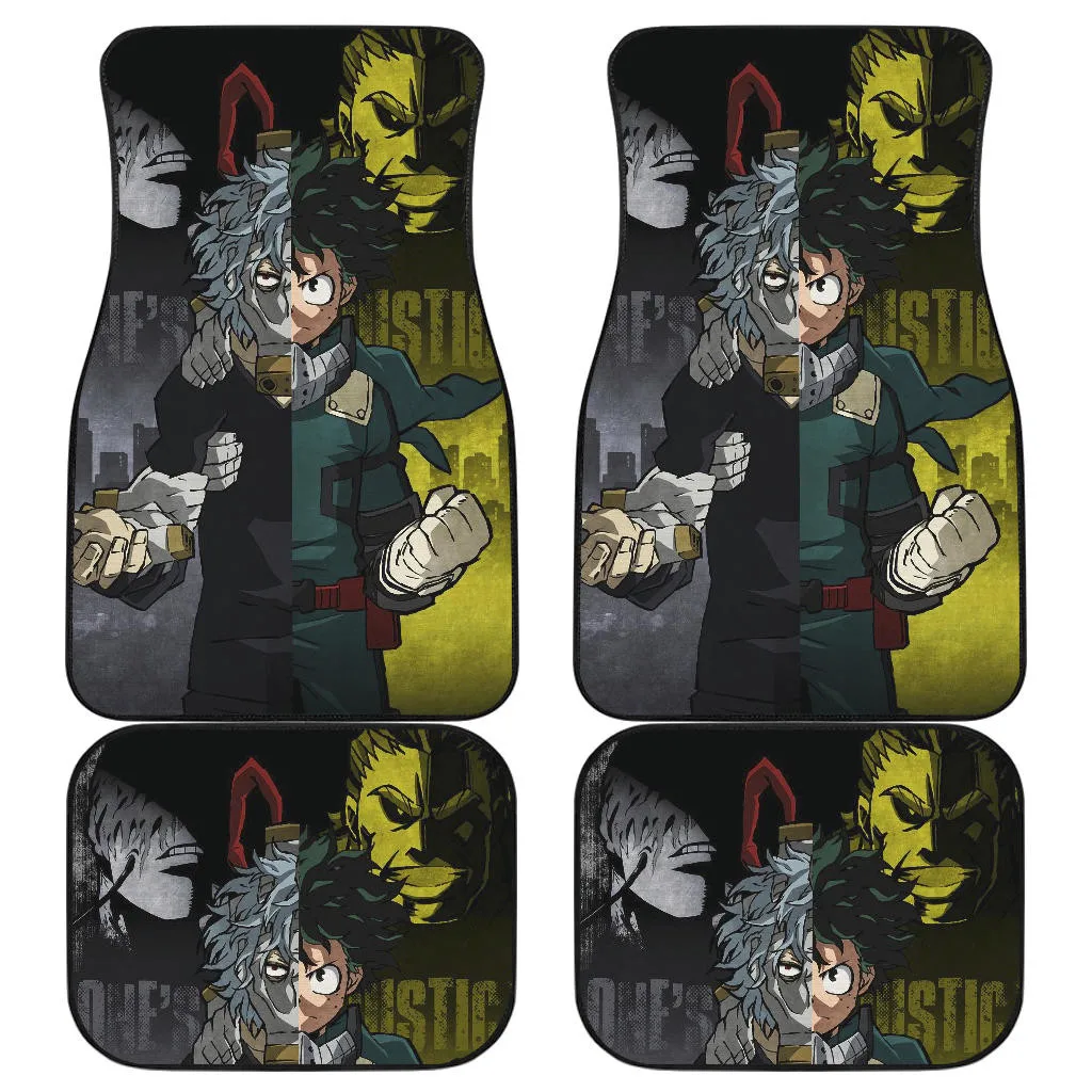 

Boku Art Car Floor Mats My Hero Academia Manga Fan Gift H051520