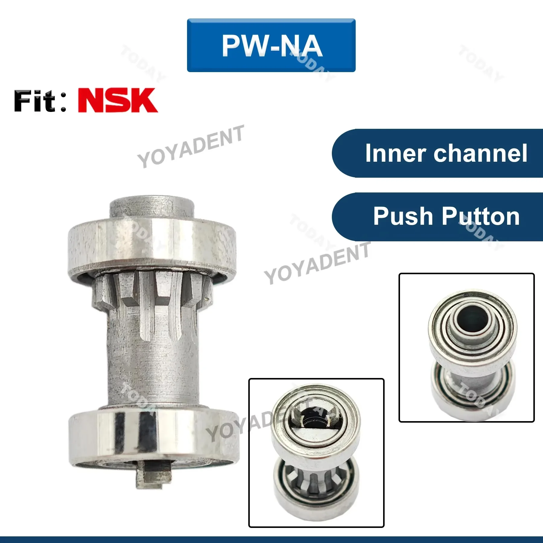 Фото Для NSK FX23/F25 1:5 S-Max M95L/M95 Ti-Max X95L/X95 ротор наконечника внутренний канал/внешний водный путь аксессуар для наконечника №5