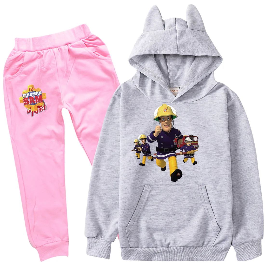 Комплект одежды Fireman Sam для маленьких мальчиков Детский костюм на день рождения