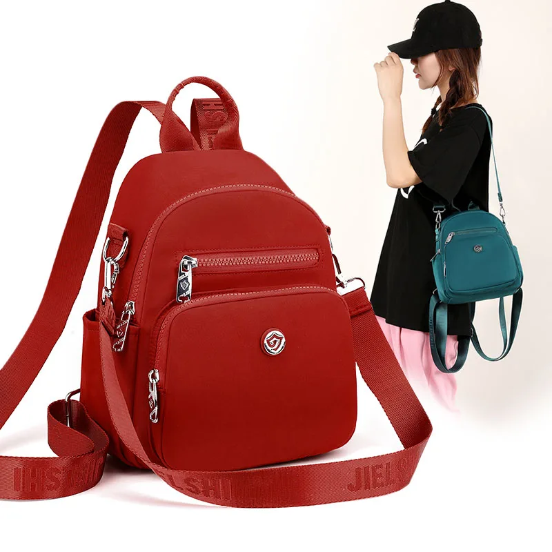 

Повседневный Рюкзак, Женский нейлоновый тканевый рюкзак, женский маленький рюкзак, женский рюкзак, рюкзак для женщин, рюкзак для девочек-по...