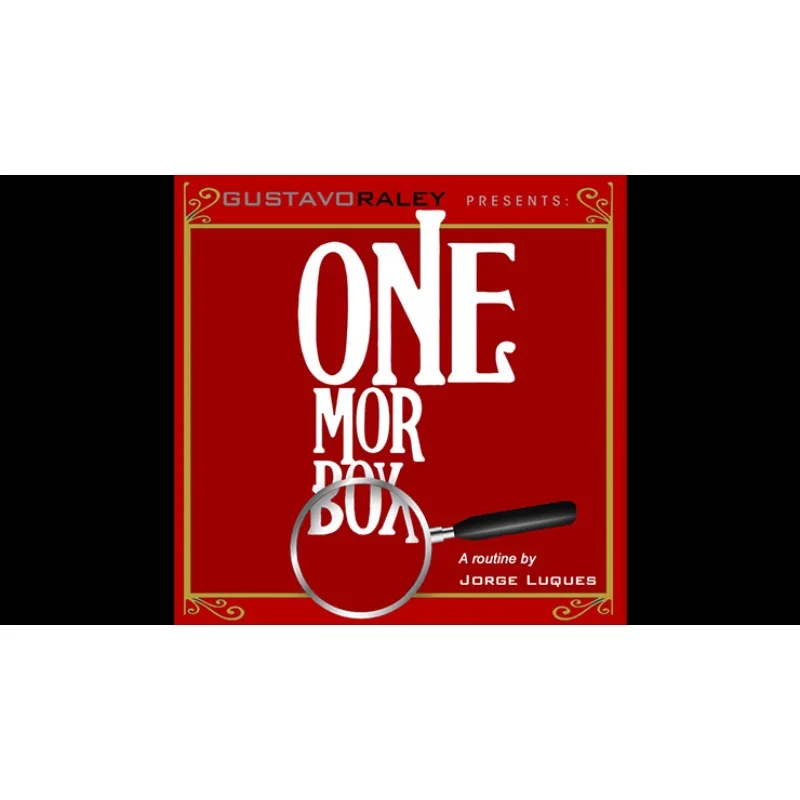 ONE MORE BOX (Gimmicks и онлайн-инструкции) от Gustavo Raley Stage Parlor волшебные трюки реквизит для