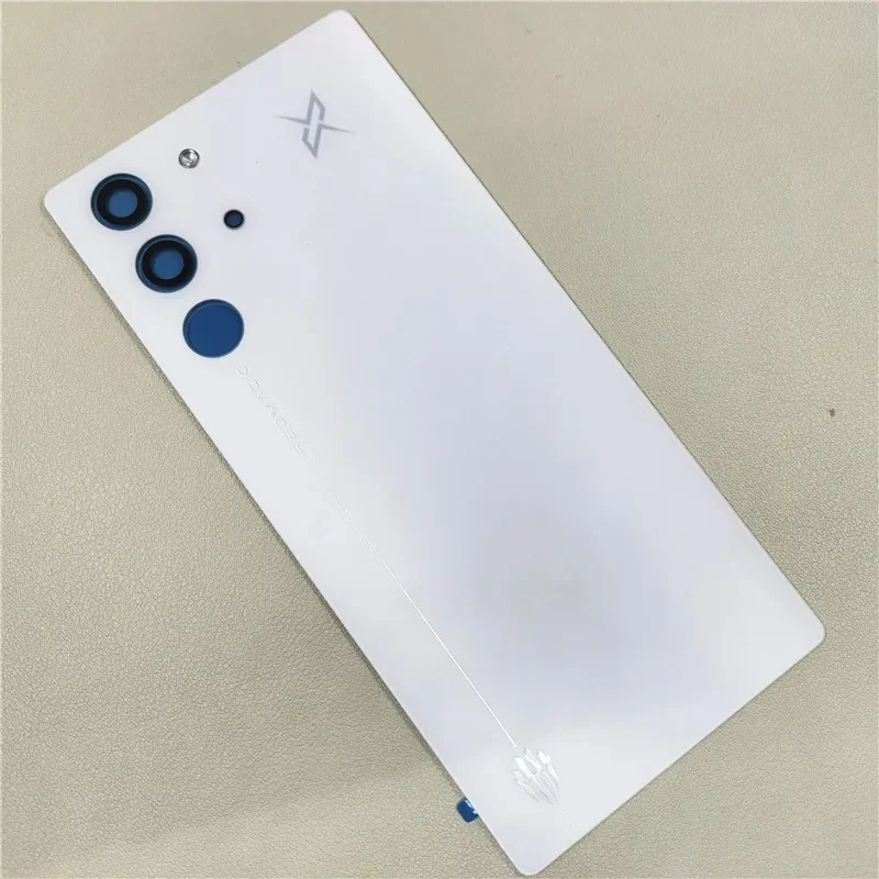 Фото BANERYPAK A+++ Стеклянная задняя крышка батареи для ZTE Nubia Red Magic 10 Pro / Pro+ Корпусная крышка с рамкой камеры №1