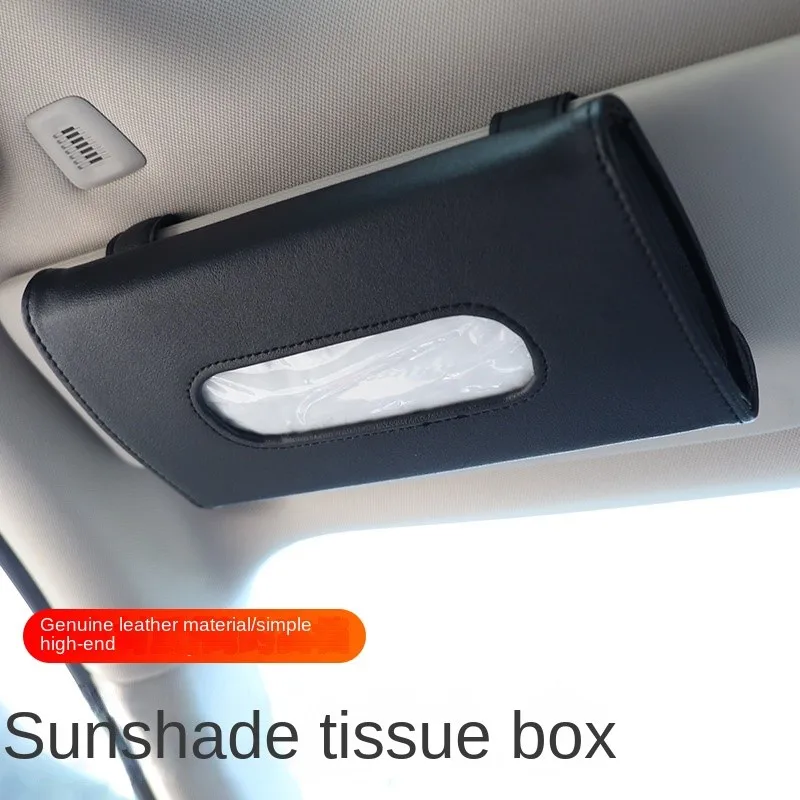 

Car paper box Hanging tissue box Creative car tissue bag sun visor carton interior decoration supplies