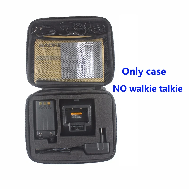 2pcs Baofeng Set Portable Handbag handy Carrying bag Hunting Case For UV-5R BF-888S UV-82 Walkie Talkie uv5r Accessories