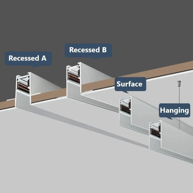 Умная магнитная направляющая для стены Zigbee