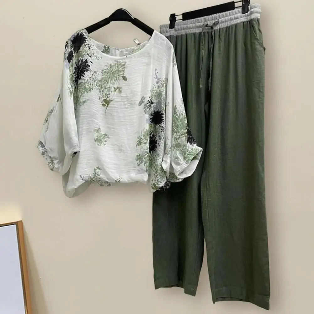 

Простая Женская одежда, быстросохнущая повседневная одежда, дышащие широкие брюки, удобная повседневная одежда, 2 шт./компл.