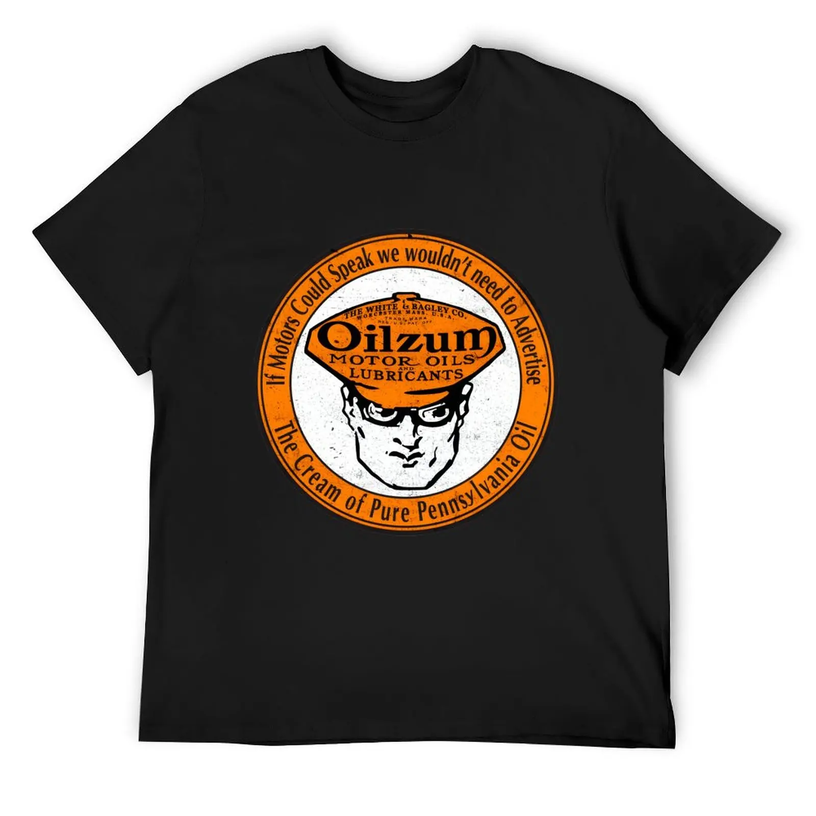 Классическая футболка Oilzum Oil Motor с винтажным знаком