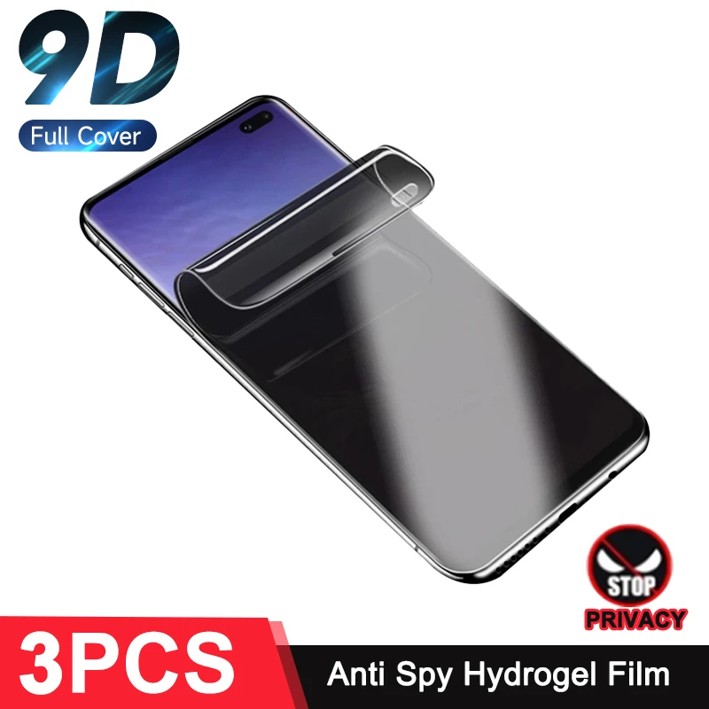 

3pcs Privacy Hydrogel Screen Protector For Samsung Galaxy S23 Ultra S23 S23Plus HD Full Screen Privacy Hydrogel Film