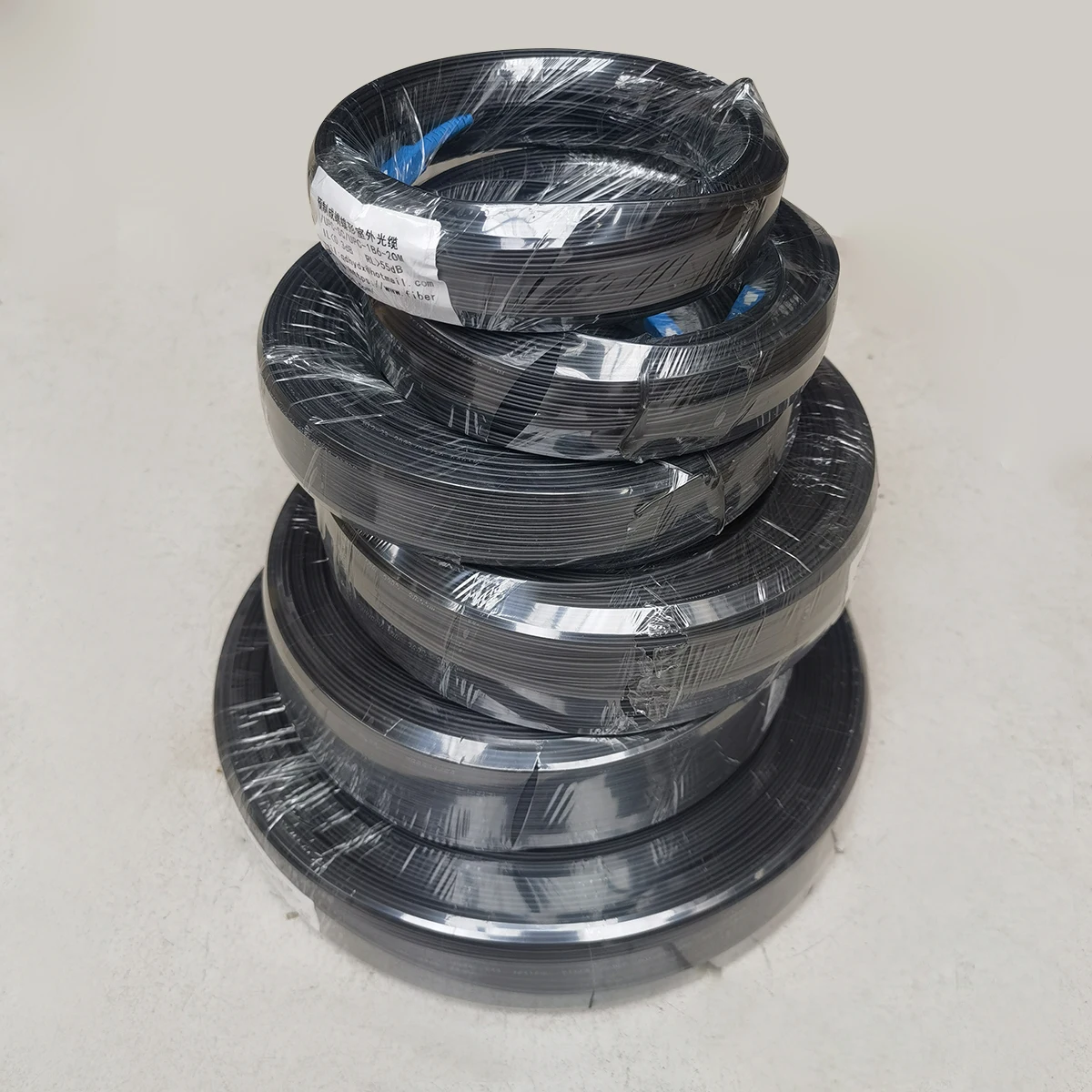 SC/UPC-SC/UPC Открытый оптоволоконный кабель 20M-500M Одномодовые оптоволоконные разъемы