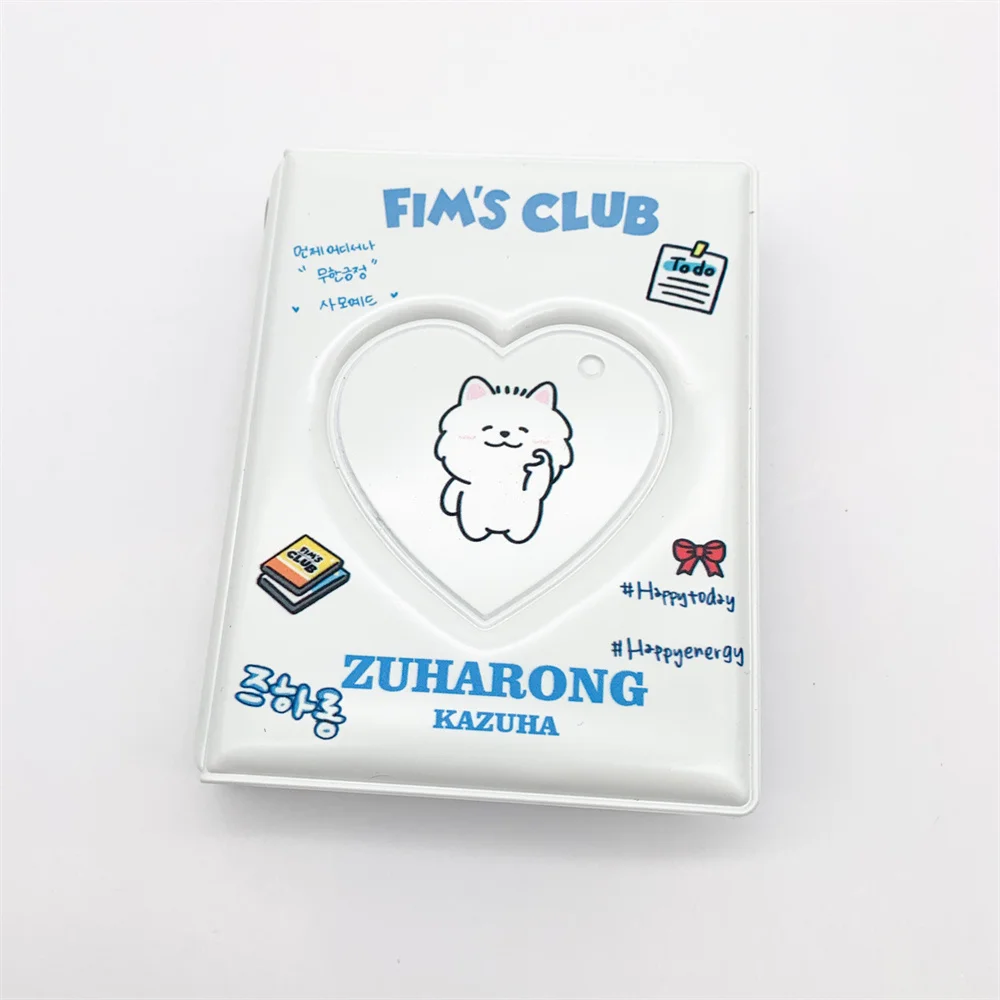 INS стиль Kpop Idol новый мультфильм милые маленькие карты буклет KIM CHAEWON HUH YUNJIN KAZUHA HONG